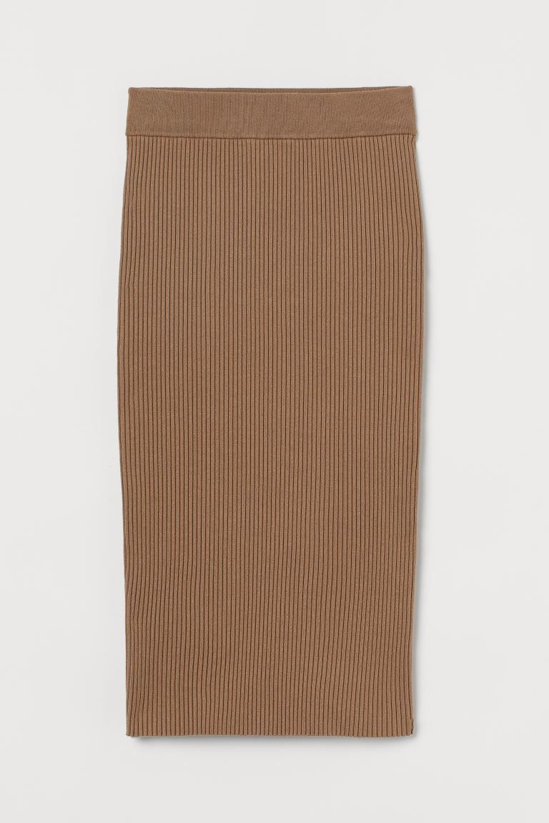 Rib-knit Skirt | H&M (US)