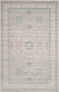 Safavieh Archive Collection 8' x 10' Grey/Blue ARC671A Vintage Oriental Area Rug | Amazon (US)