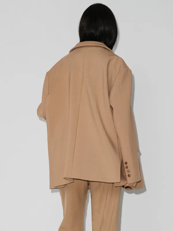 Bea single-breasted boxy blazer | Farfetch Global