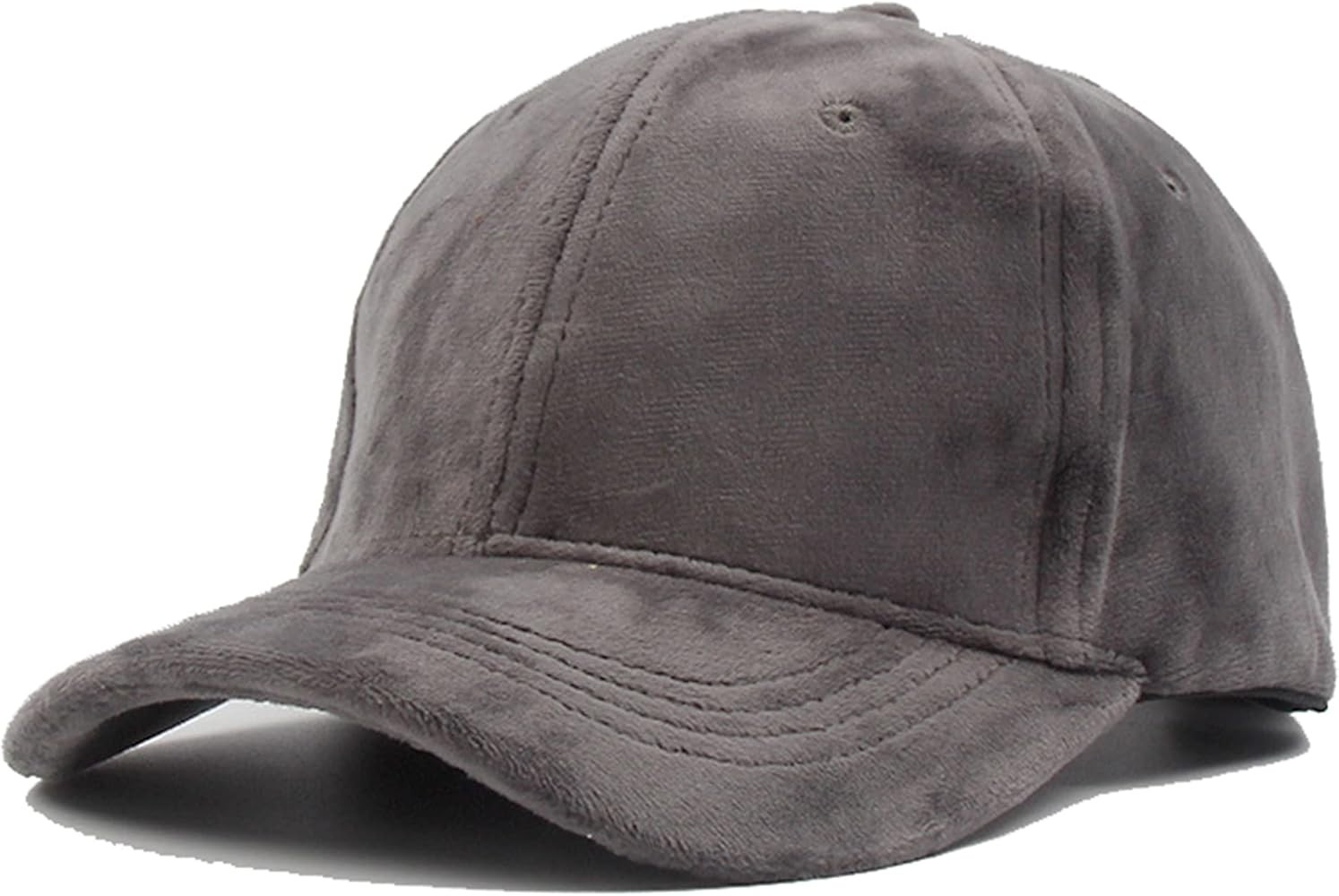 Women's Winter Fall Classic Style Velvet Baseball Cap 6 Panel Fashionable Adjustable Sports Hat for  | Amazon (US)