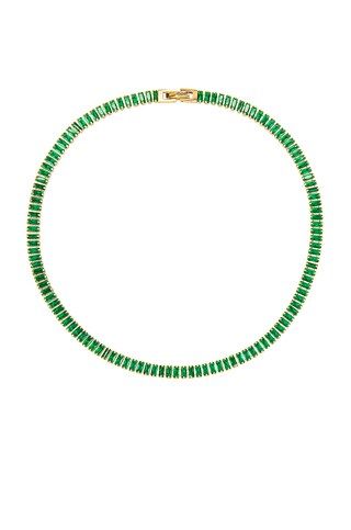 BRACHA Candybar Necklace in Emerald from Revolve.com | Revolve Clothing (Global)