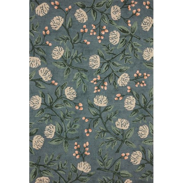 Joie - Peonies (JOI-03) Area Rug | Rugs Direct