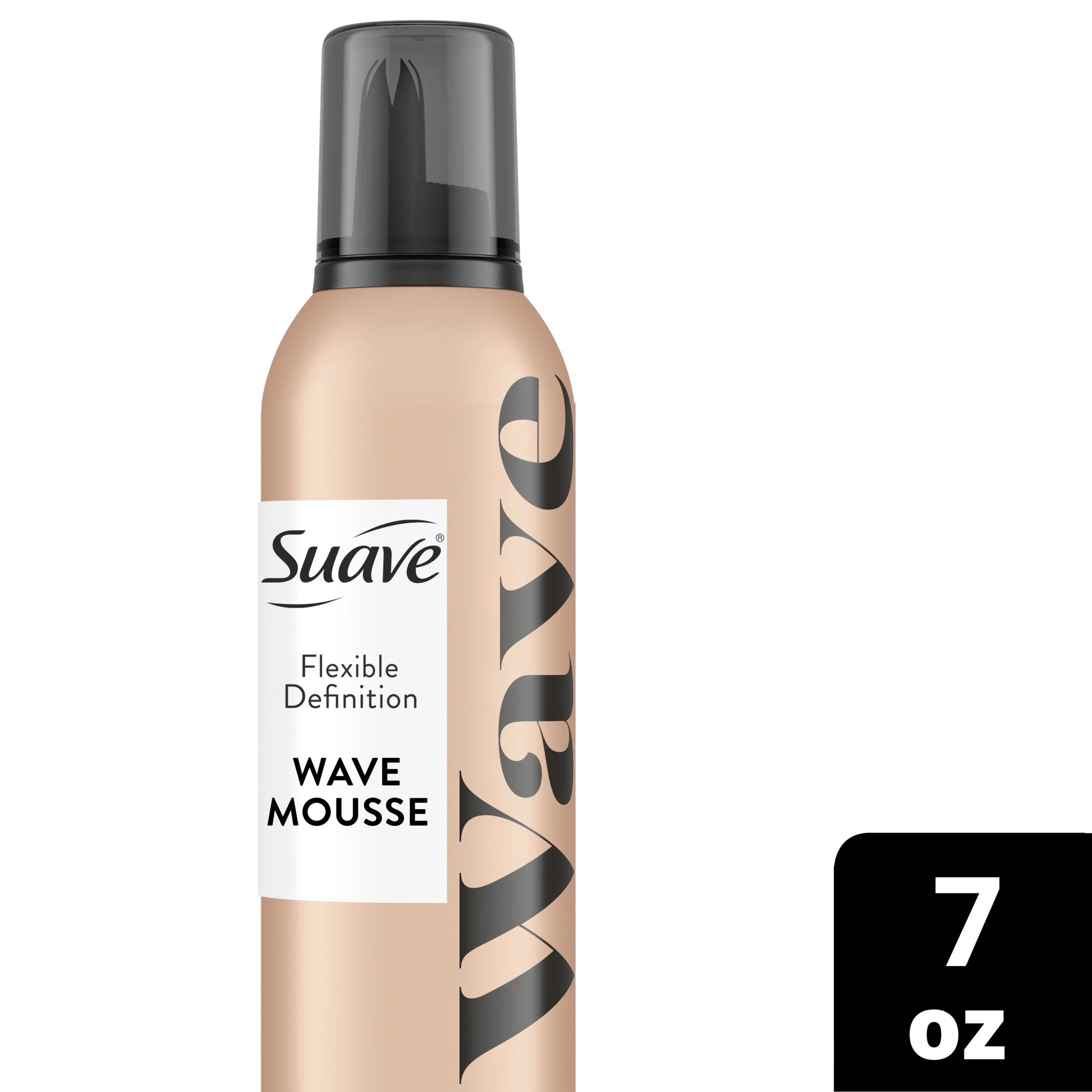 Suave Simply Styled Wave Mousse Lightweight Hair Mousse Locks in Moisture for Crunch Free Curls, ... | Walmart (US)