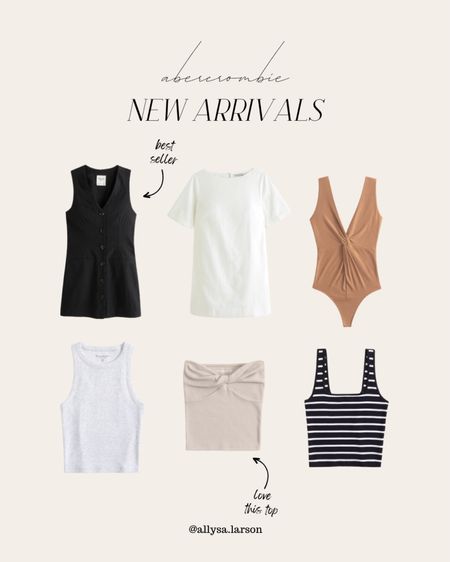 New arrivals, Abercrombie, neuteal outfit, spring outfit, summer outfit, mini dress 

#LTKStyleTip #LTKSeasonal #LTKFindsUnder100