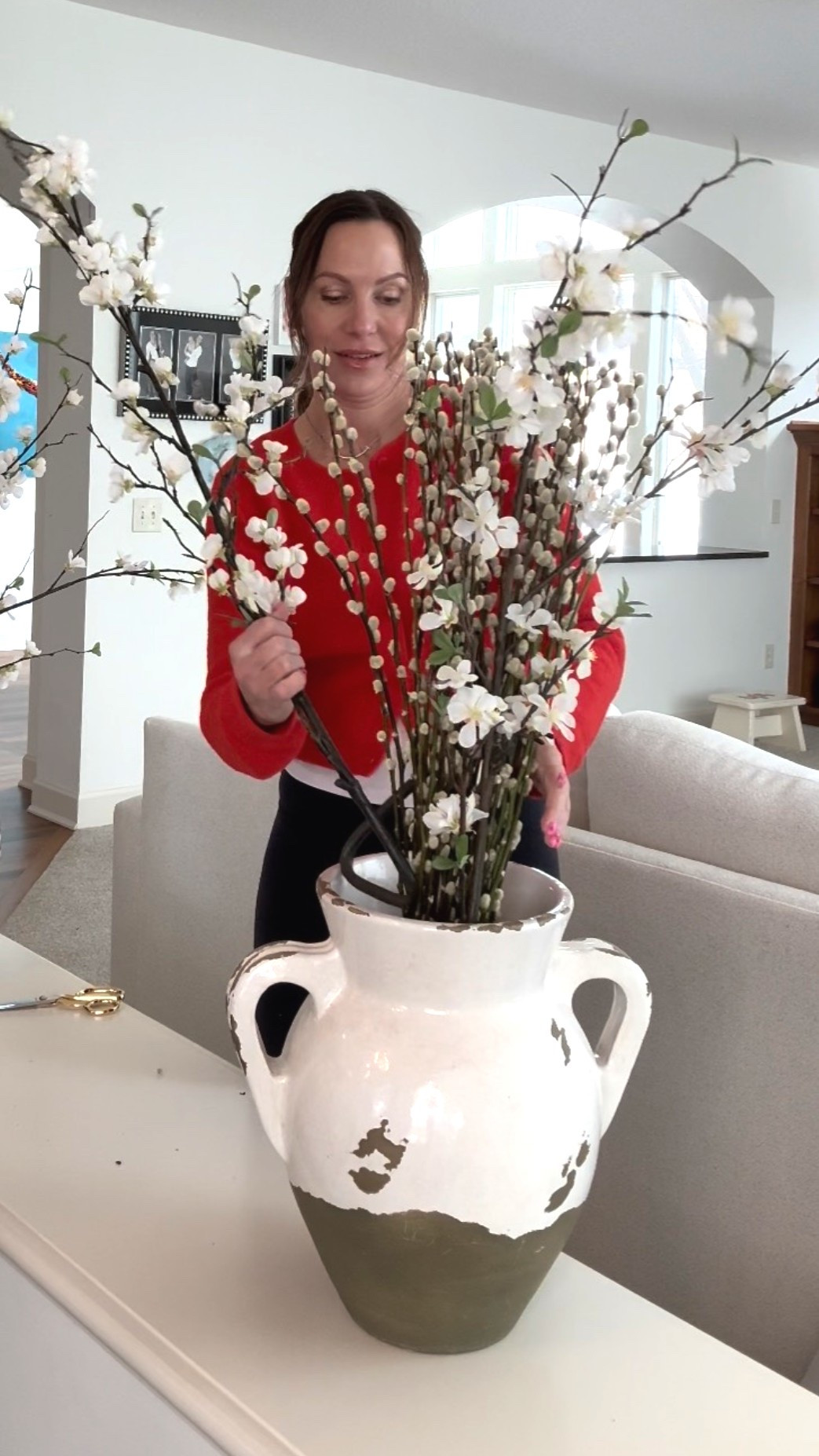 My vase is from Pottery Barn and Hella old… so I’m linking some similar!  Also, I am so obsessed with this wicker vase that I found… I may have to buy that one😍

#LTKSeasonal #LTKmomlife #LTKHome