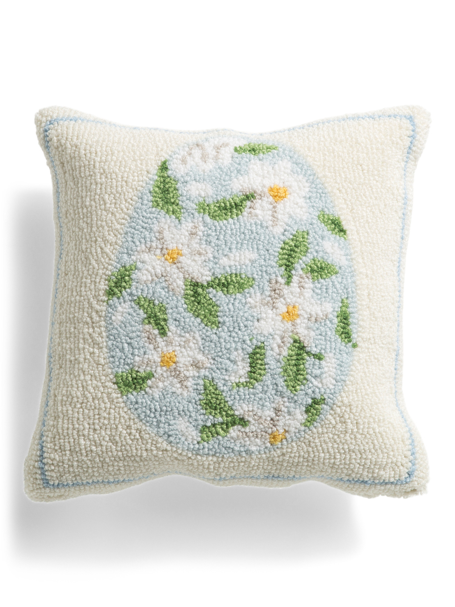 14x14 Hooked Floral Easter Egg Pillow | Throw Pillows | Marshalls | Marshalls