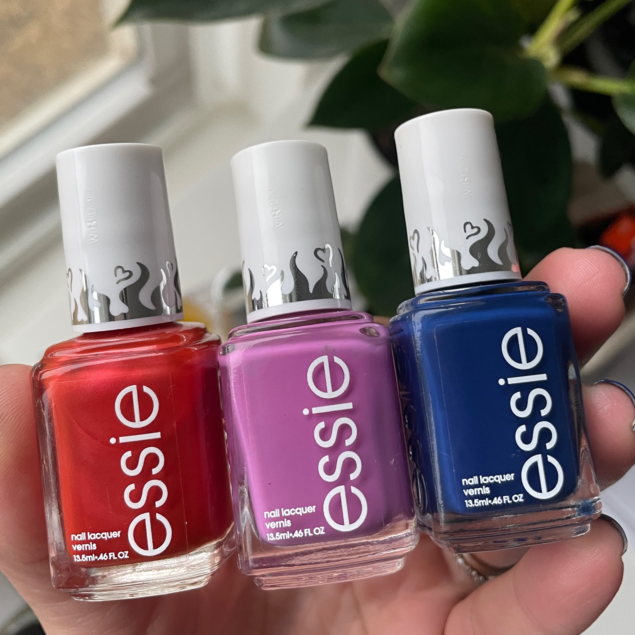 New from the Essie Valentines UWish collection! L to R this is “u wish”, fuel your desire & license to thrill. 

#LTKbeauty