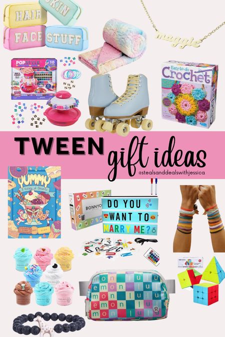 Tween gift guide, gifts for tweens, gifts for preteens, gifts for teens, girl gift ideas 

#LTKGiftGuide #LTKkids #LTKfindsunder50