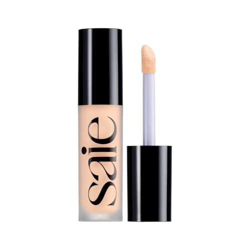 Saie Slip Tint Radiant Cream Concealer & All-Over Face Makeup - Concealer for Dark Circles, Redness & Blemishes - Lightweight Makeup Made with Hydrating Hyaluronic Acid - Shade 4 (0.17 oz) | Amazon (US)