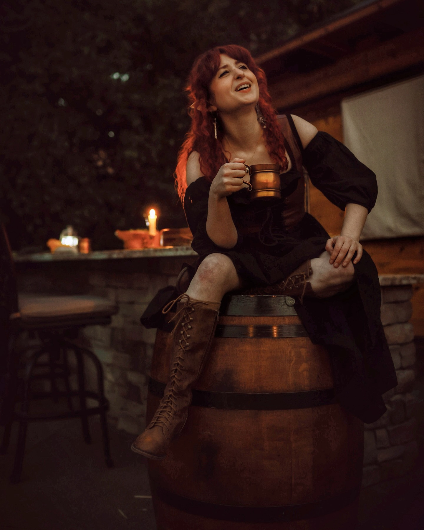 Physically I may be in this mundane world doing things like paperwork, errands and laundry… but spiritually I’m at the tavern in a fantasy world about to accept a quest to go on an epic adventure ⚔️🐉🧙‍♂️🍺

#LTKHalloween #LTKFallSale #LTKSeasonal