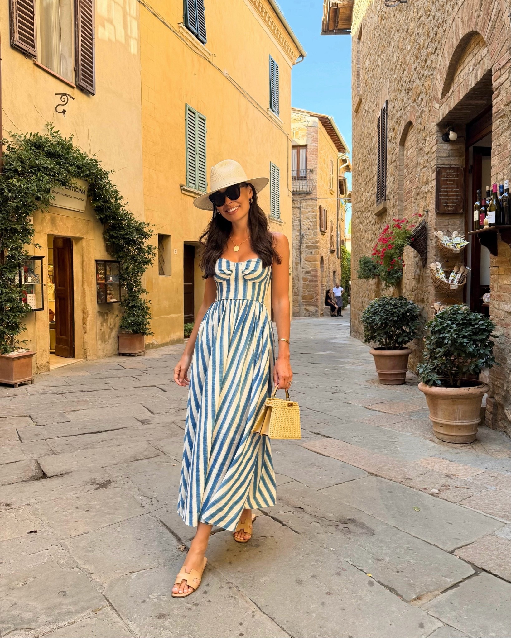 Emporio Sirenuse dress in Tuscany.

#LTKootd #LTKSeasonal #LTKdayinmylife