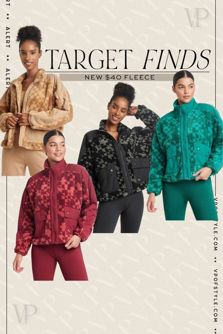 Target $40 fleece find! Love this to wear casually with jeans or over your workout outfit. Free people look for less 

#LTKfitness #LTKstyletip #LTKfindsunder50