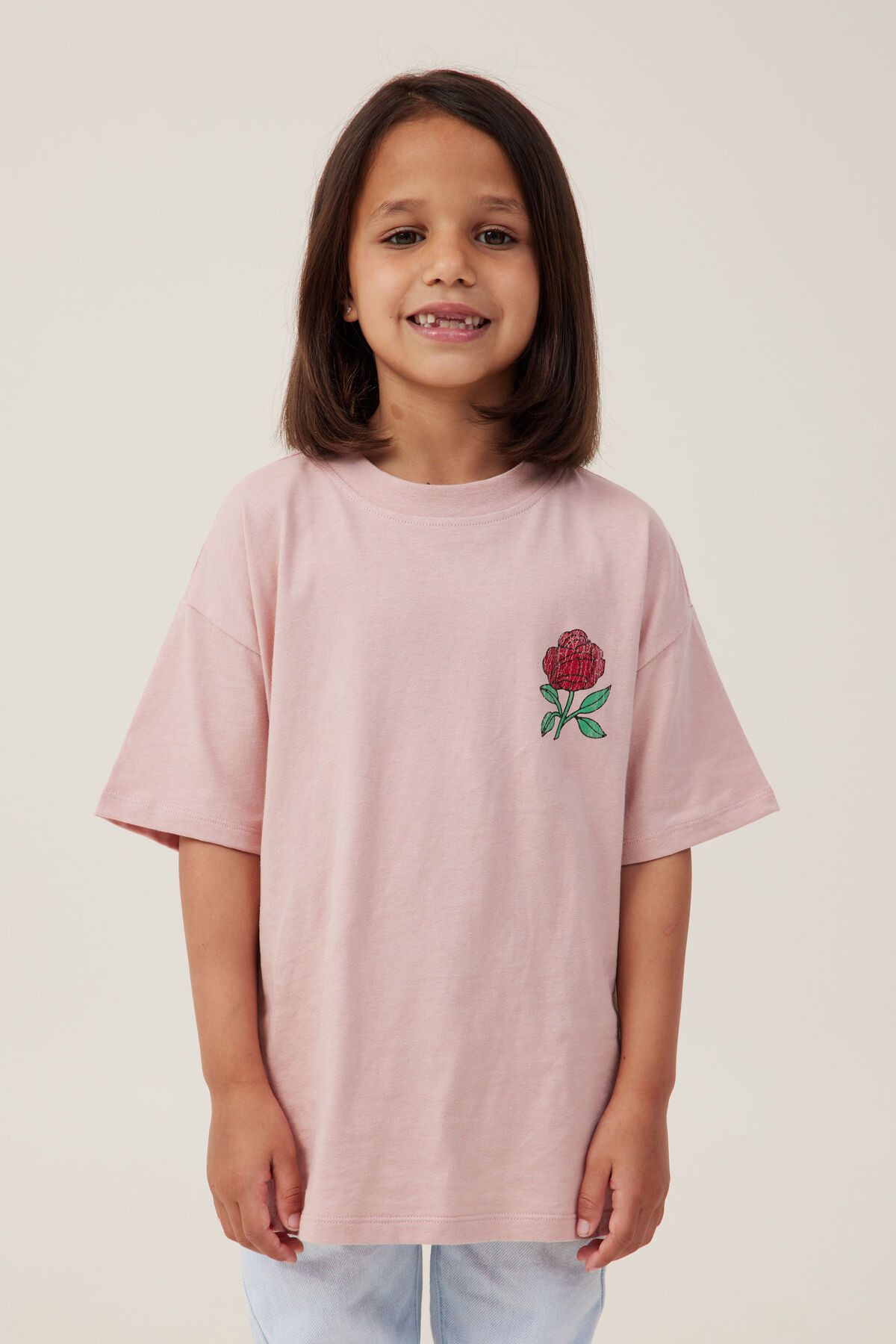 License Drop Shoulder Short Sleeve Tee | Cotton On (US)