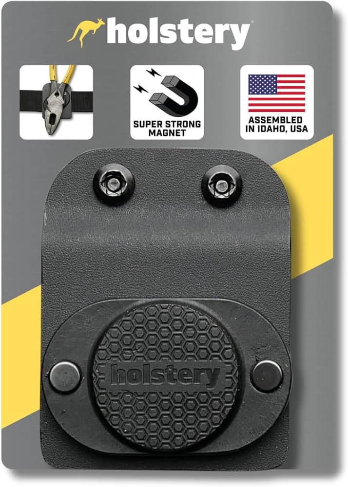 MagMaster | Magnetic Tool Holder - Strong Clip-On Belt Magnet Holster for Screws, Nails, Hammer, ... | Amazon (US)