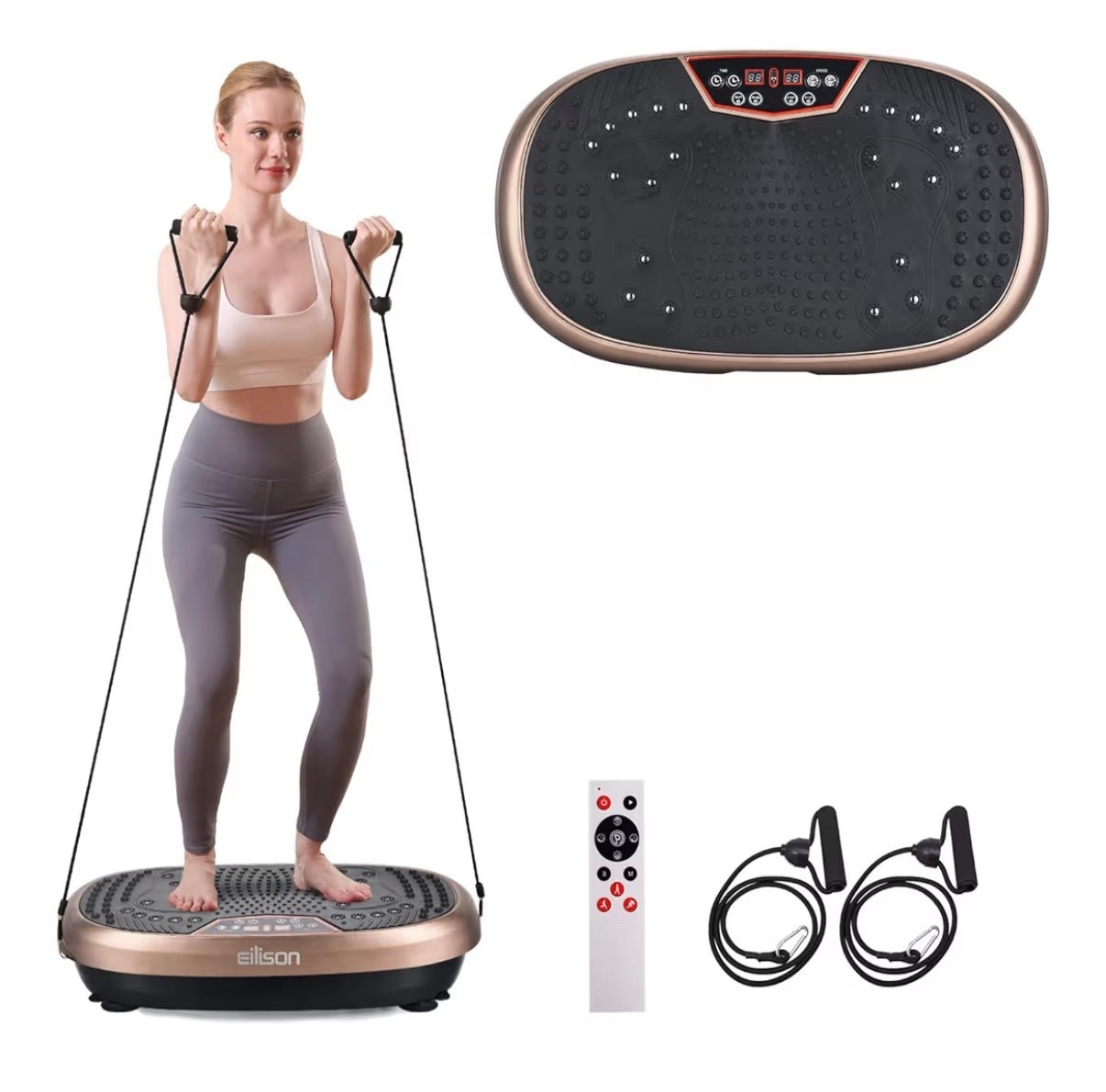 Fitness vibration plate/jiggler with loop bands 

#fitness #workout #exercise #lymphatic #lymphaticdrainage #jiggler #vibrationplate #home #amazon #amazonfind #ltkfind #amazonhome #ltkhome #fitnessfind #fitnessltk 

#LTKdayinmylife #LTKfitnessgoals #LTKselfcare