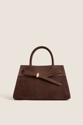 Espresso Suede Veronica Beard Dash Bag | Tuckernuck (US)
