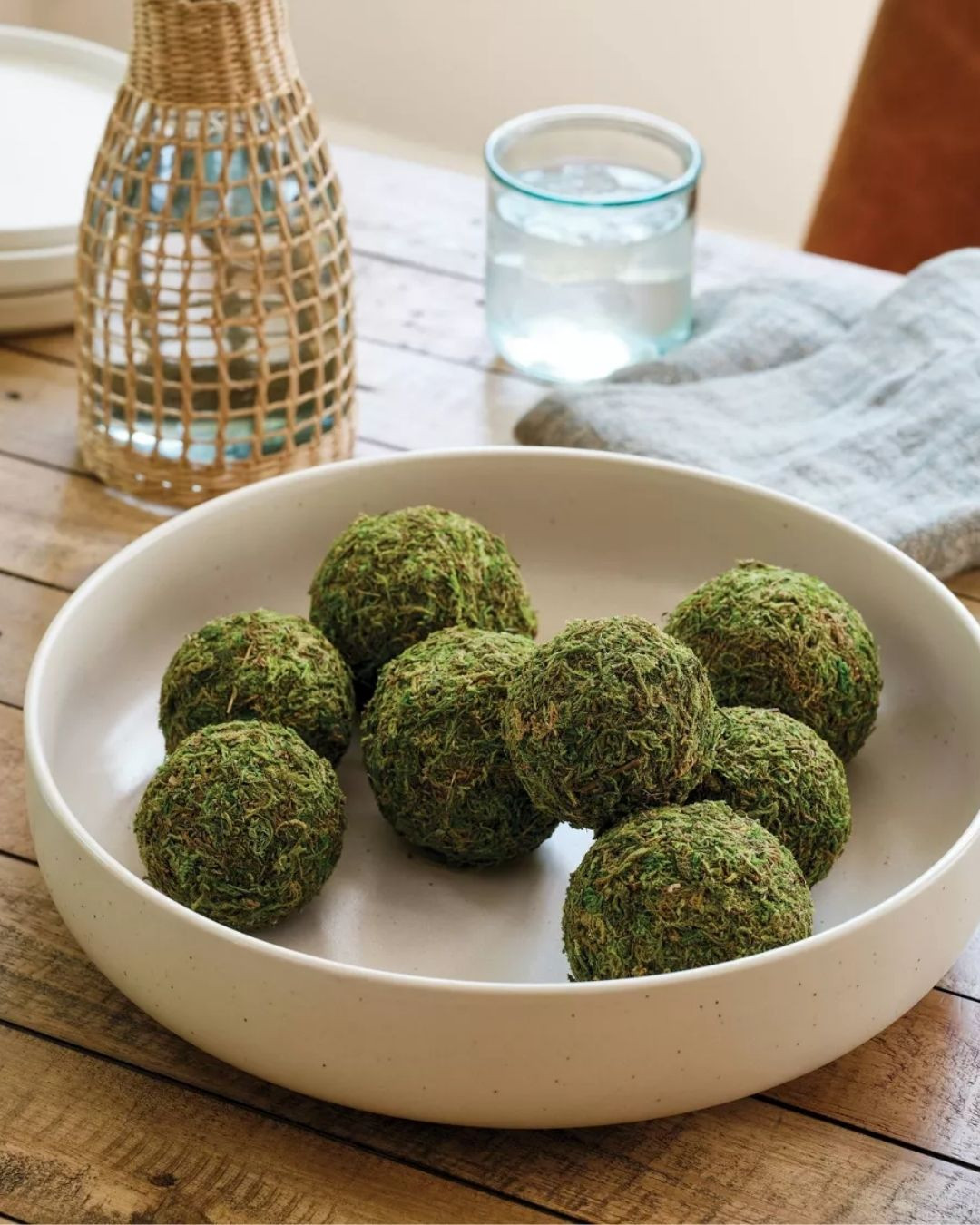 decorative moss balls for only $10! 

 #LTKHome
