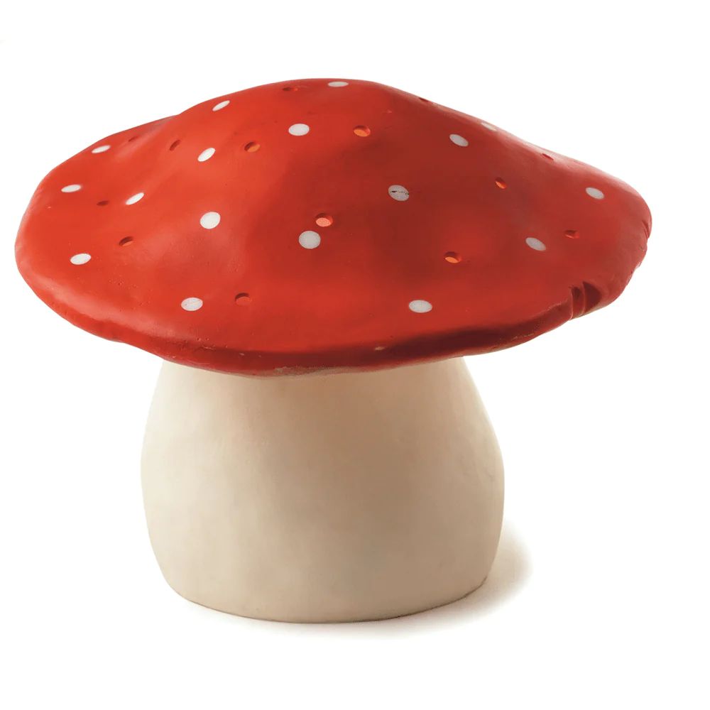 Mushroom Lamp, Medium - Red | Shop Sweet Lulu