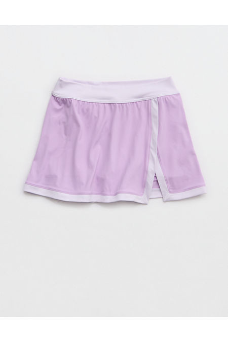 OFFLINE By Aerie Real Me XTRA Colorblock Skort Women's Lively Lilac XXS | Aerie