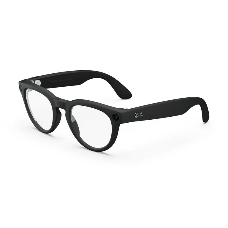 Ray-Ban Meta Headliner (Gen 2) - Matte Black, Clear lenses | Walmart (US)