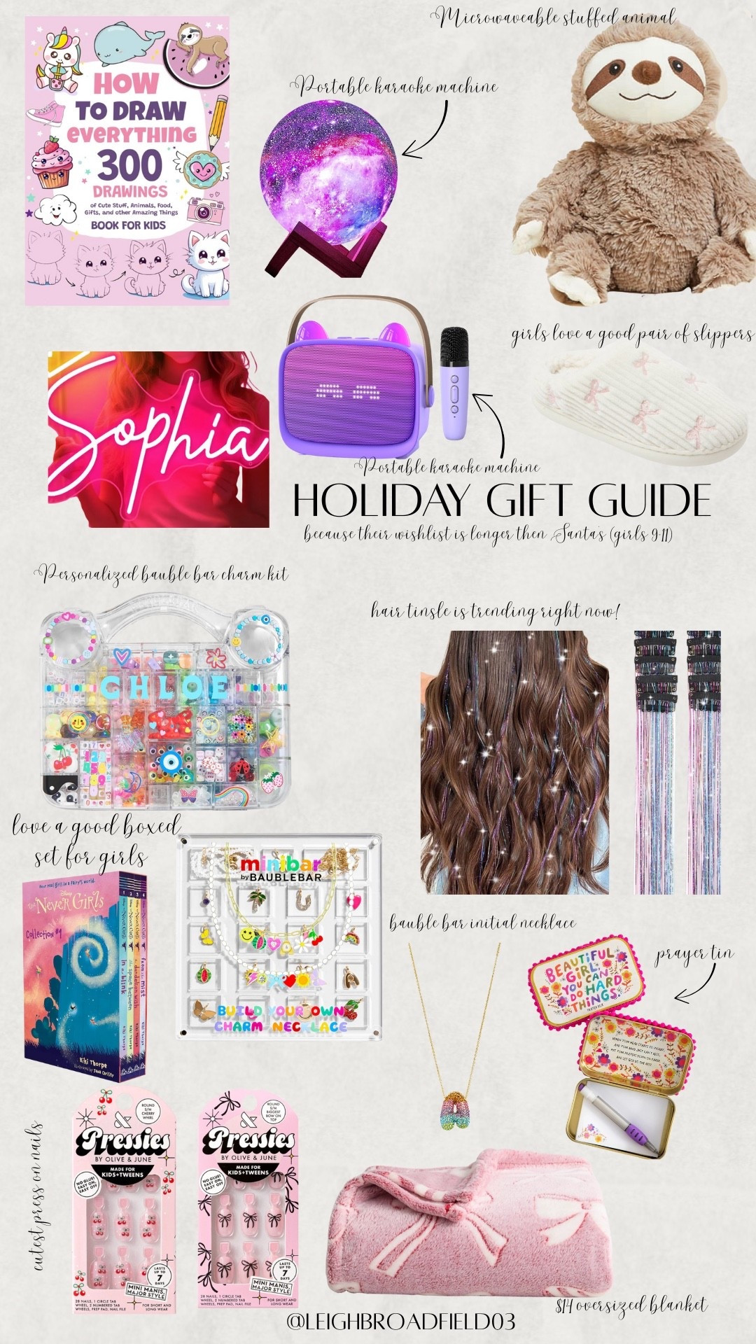 Giftguide for Girls 8-11 

#LTKSeasonal #LTKHoliday #LTKGiftGuide