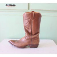 Vintage Cowboy Boots....texas. Cowboy. Country. Western. . Vintage Boots. Mens. Hipster. Calf Length. Indie. Brown | Etsy (US)