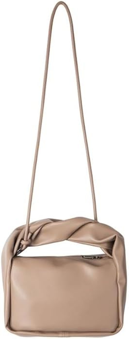 SILK & MORE Small Crossbody Bag, Top Handle Purse for Women, Vegan Leather | Amazon (US)