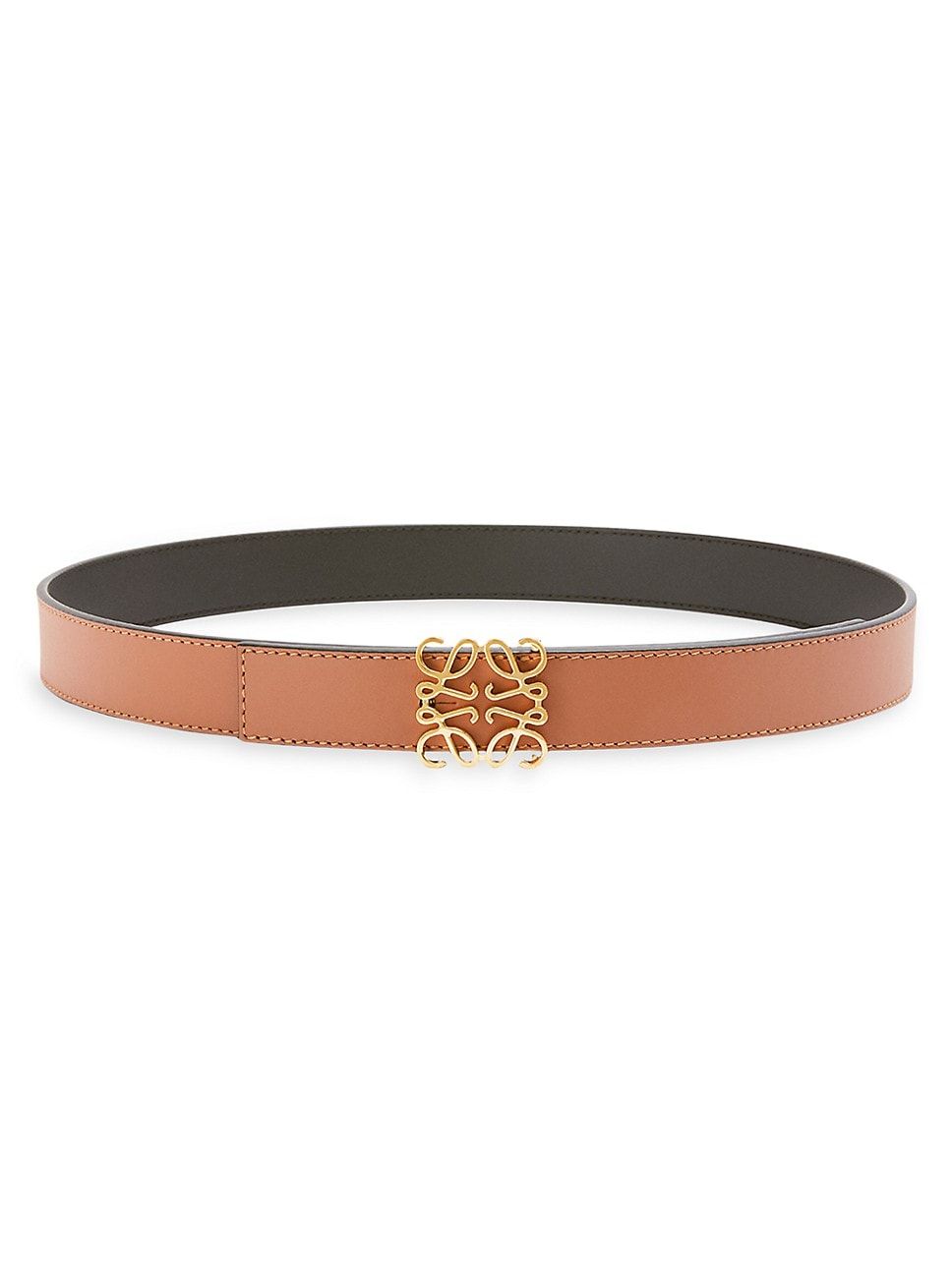 Reversible Anagram Leather Belt | Saks Fifth Avenue