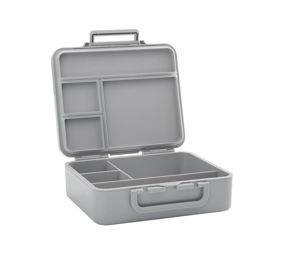 Ultimate Kids Bento Box, Gray | Pottery Barn Kids