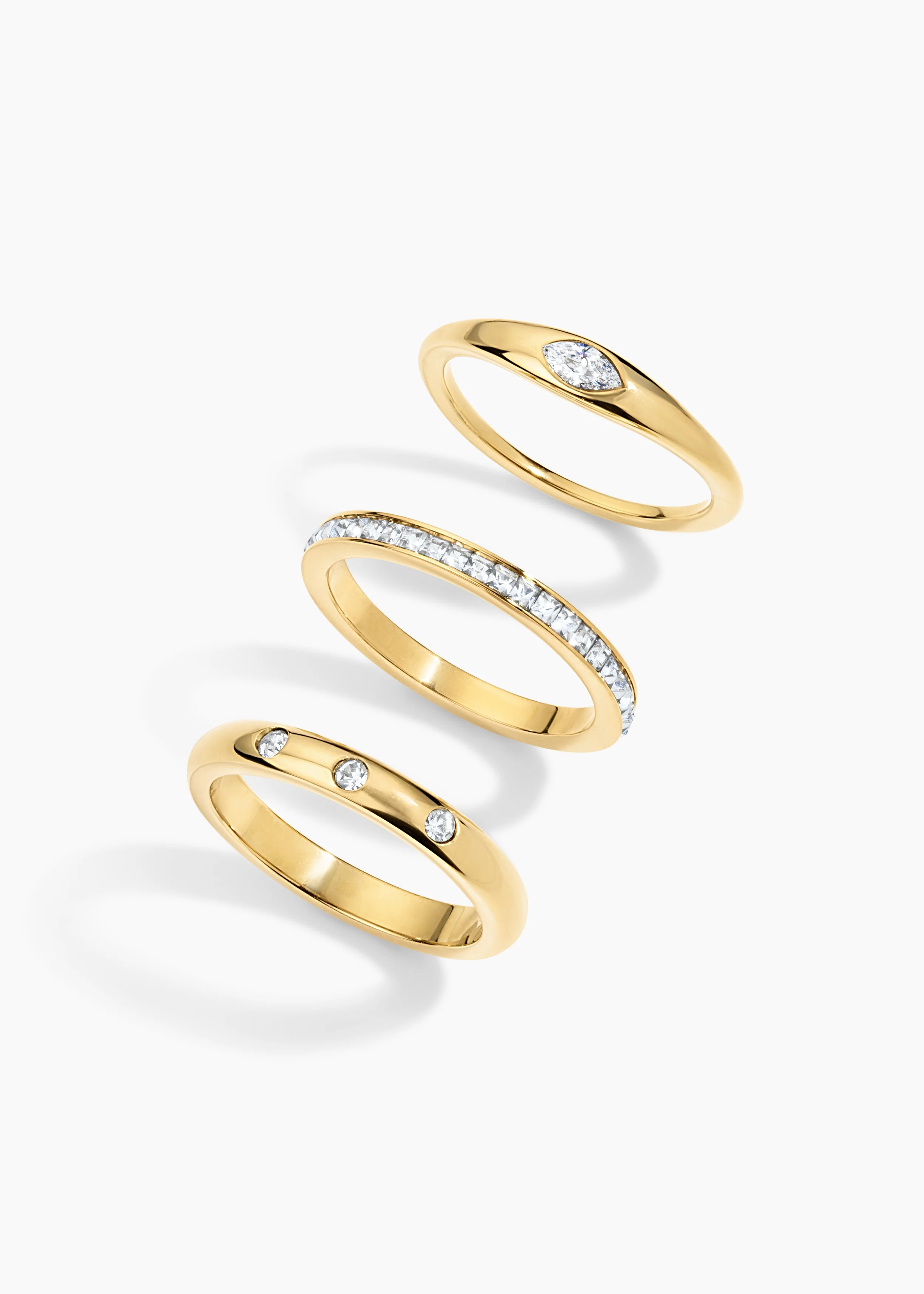 Center Stage Set of Rings | Electric Picks Jewelry
