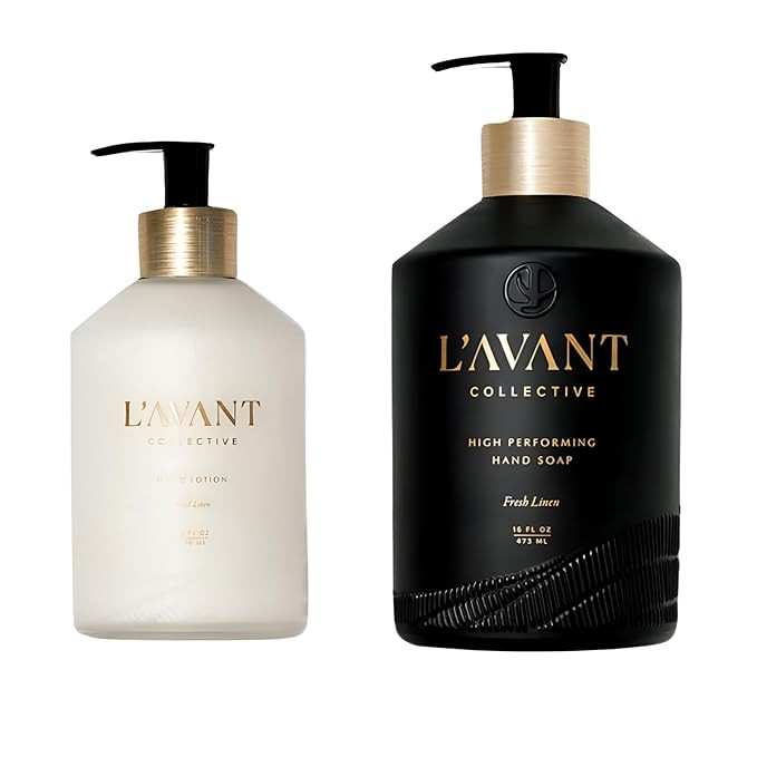 L'AVANT Collective Hand Lotion & Hand Soap Bundle Fresh Linen | High Performing Formula Luxurious... | Amazon (US)