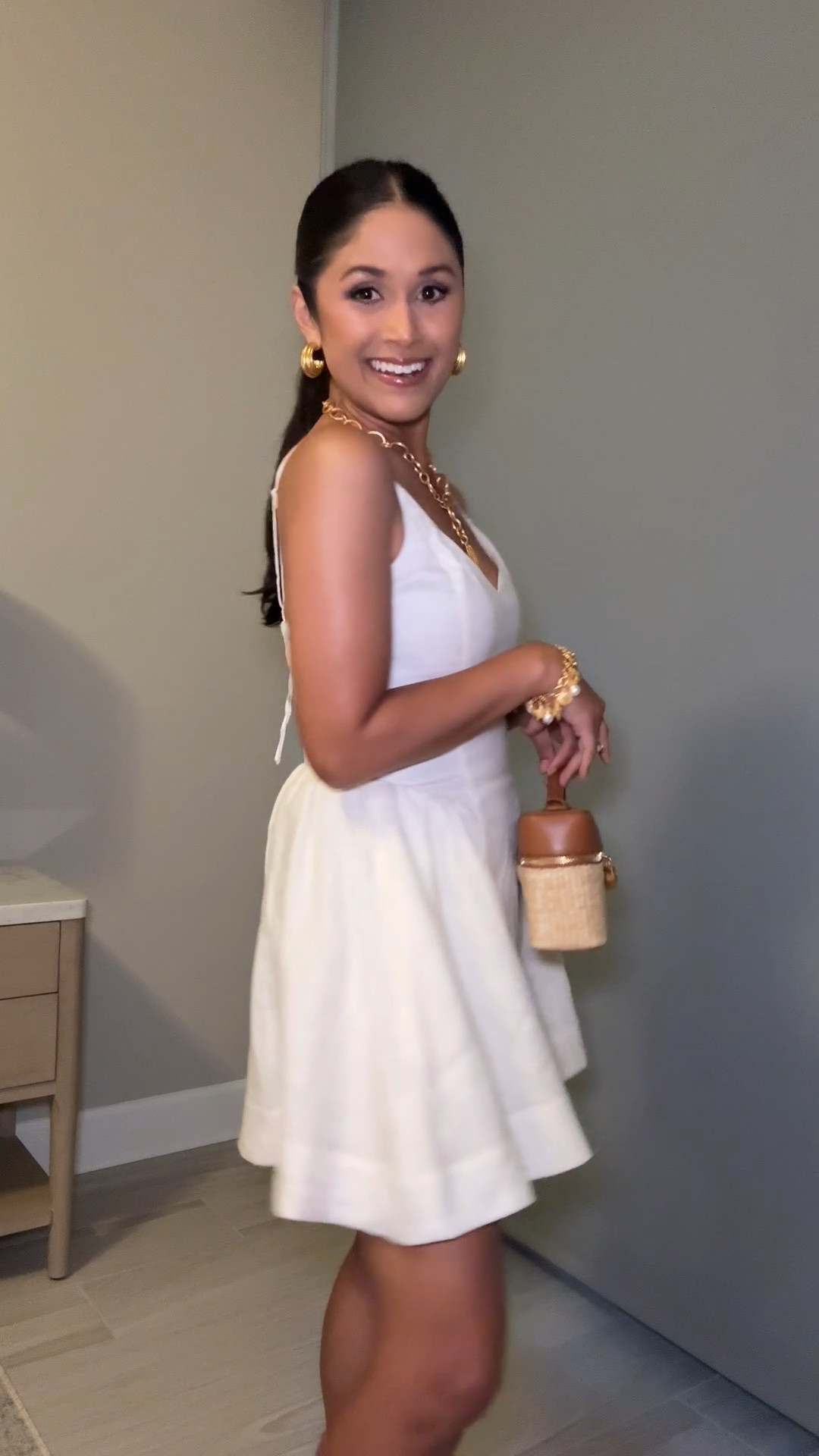 How cute is this linen dress from @Aritzia 
Wearing sz 4 here and comes in a ton of different colors. I’m wearing the linen in light birch here.

#LTKPetite #LTKootd