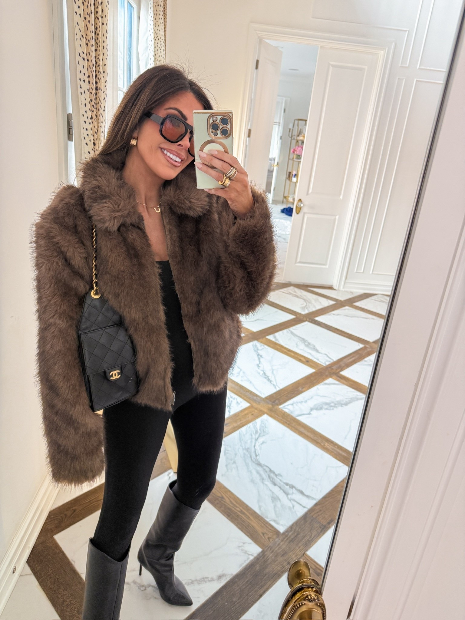 I’m wearing a size medium in this faux fur coat!! It’s a really good price point! 

Target Jacket, Statement Coat, Faux Fur Jacket, Brown Fur Coat, Fur Jacket, Target Finds, Target Fashion, Emily Ann Gemma

#LTKHoliday #LTKootd #LTKFindsUnder100