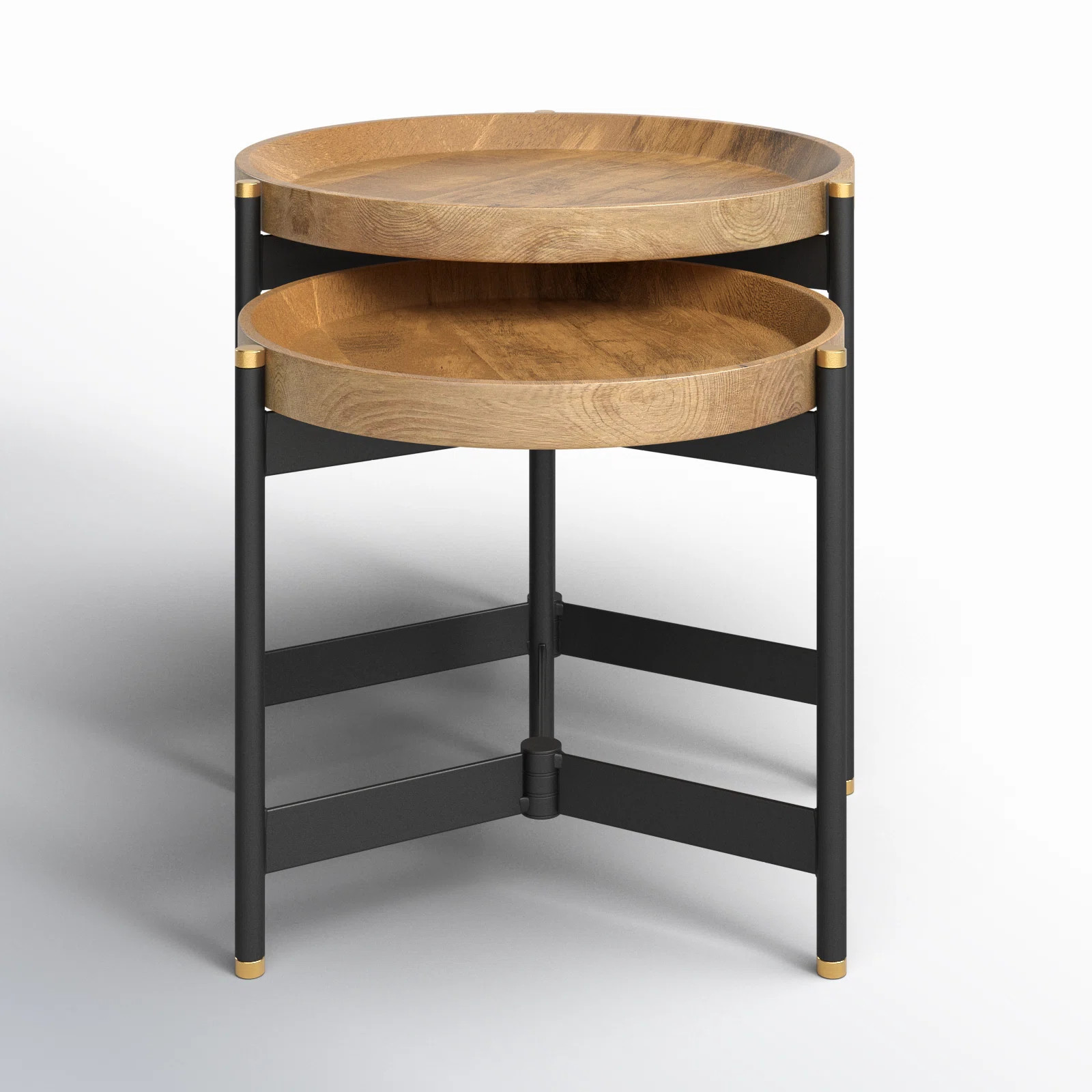Milda Tray Top 3 Legs Nesting Tables | Joss & Main