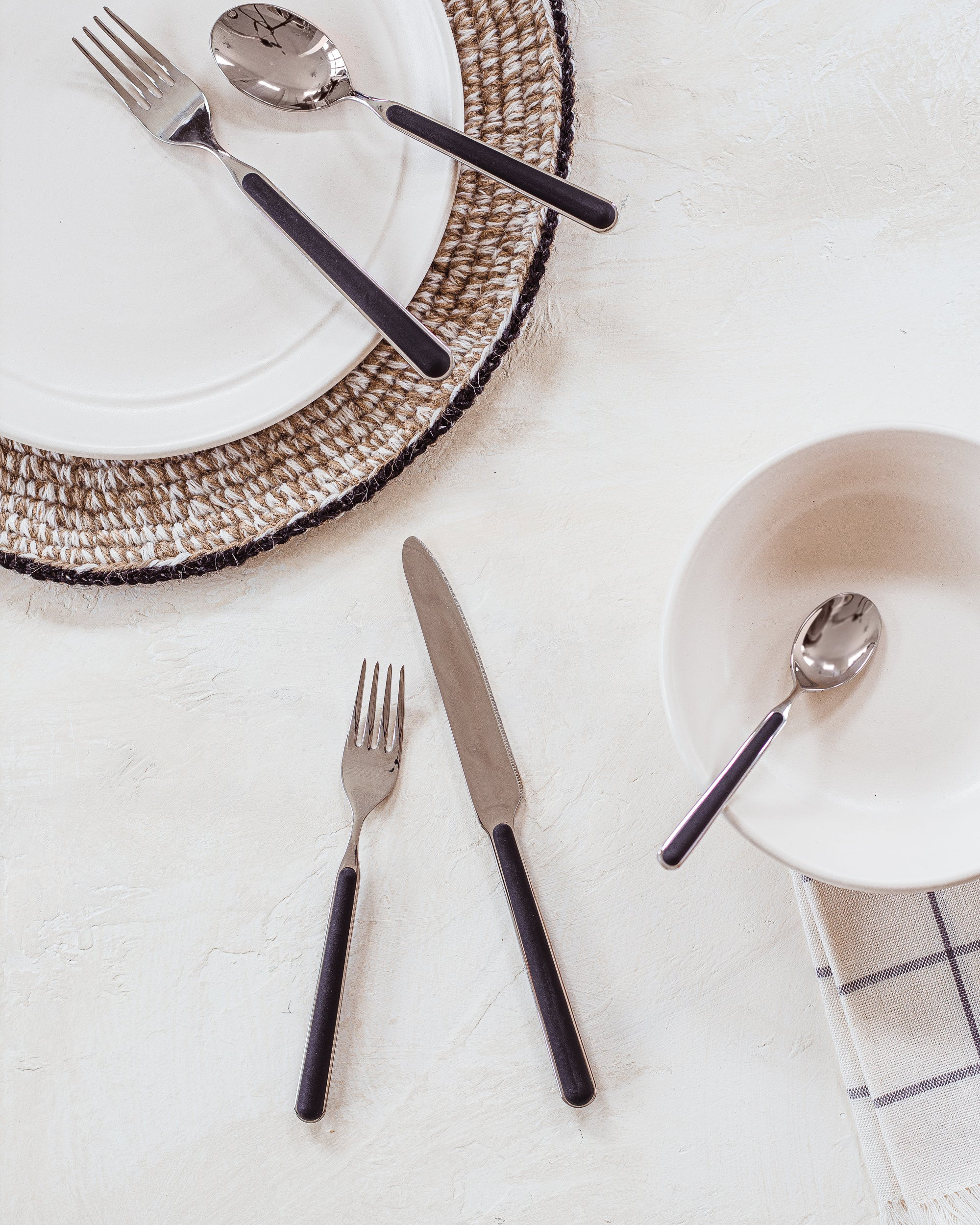 5-piece Flatware Set - Black | MINNA