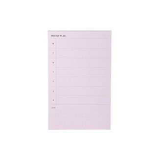 Post-it Spiral Subject Weekly Planner Pad Light Blush | Target