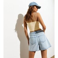 Pale Yellow Strappy Crop Top New Look | New Look (UK)