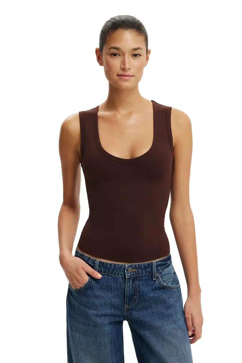 Cotton On Women's Hold Me V Neck Tank (Women) | Nordstrom | Nordstrom