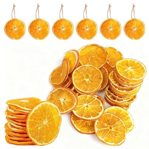QZLGD Dried Orange Slices, Dehydrated Dried Oranges, 7.05oz / 200g, 100% Natural Dehydrated Fruit, No Added Sugar, for Cocktails/Christmas Decor/Candles/Crafts | Amazon (US)