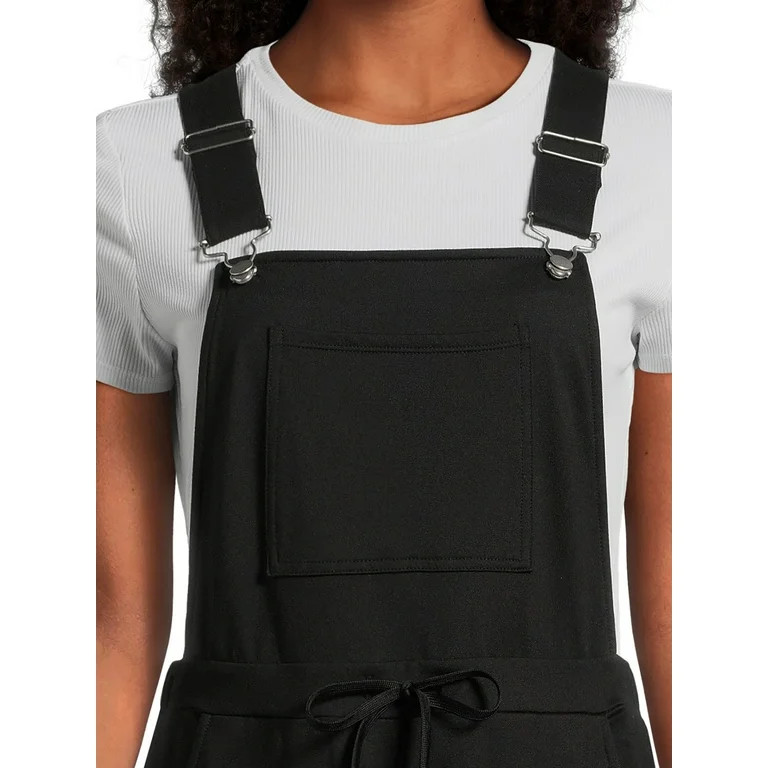 No Boundaries Juniors Knit Overalls, Sizes XS-3XL | Walmart (US)