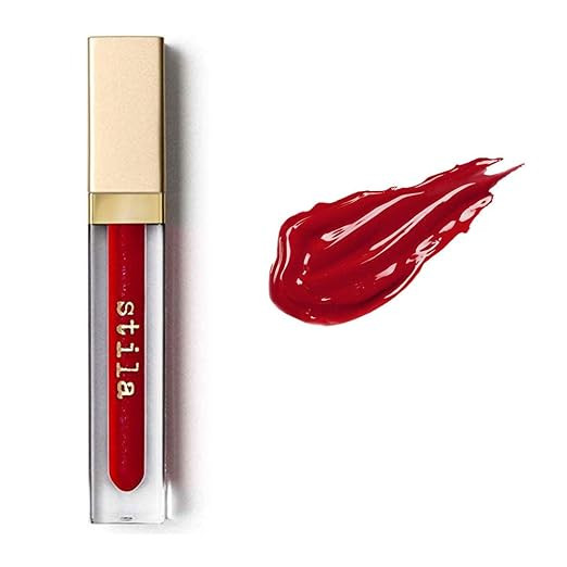 stila Beauty Boss Lip Plumper Lip Gloss, In The Red 1 Count (Pack of 1) | Amazon (US)