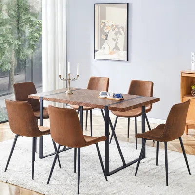Wood Top Dining Set | Wayfair North America