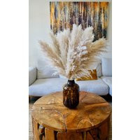 Large Pampas Grass 3Ft Tall Dried Florals | Natural Rustic Home Decor Boho Wedding Arch Arrangement Fall Bouquet Gift For Her | Etsy (US)