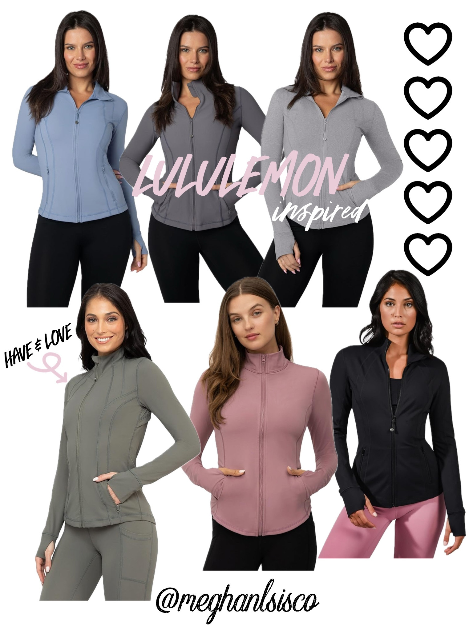 Lululemon Inspired Jackets 🖤

the quality of this one is INSANE! the material is thick & it’s so flattering on 🙌🏼 

designed inspired amazon finds | look for less | lululemon define jacket | athleisure finds | activewear jacket 



#LTKfindsunder100 #LTKstyletip #LTKfindsunder50