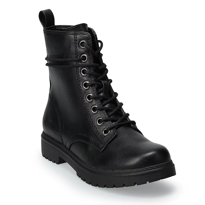 SO® Bowfin Women's Combat Boots | Kohl's
