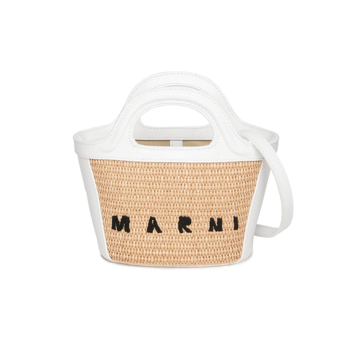 Marni Kids Tropicalia Logo Embroidered Shoulder Bag | Cettire Global