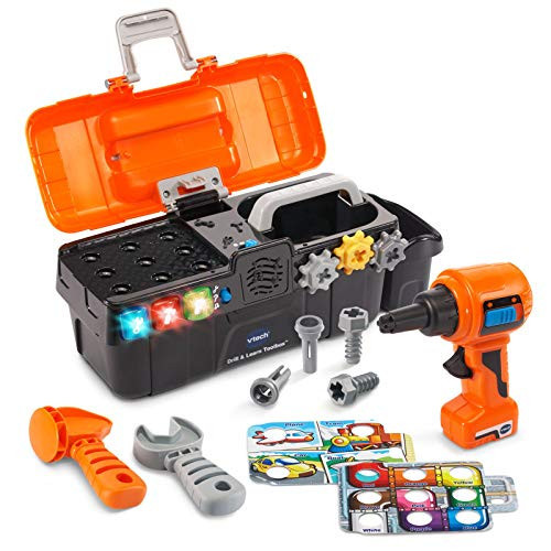 VTech Drill and Learn Toolbox , Orange | Amazon (US)