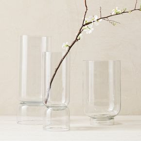 Foundations Glass Vases | West Elm (US)