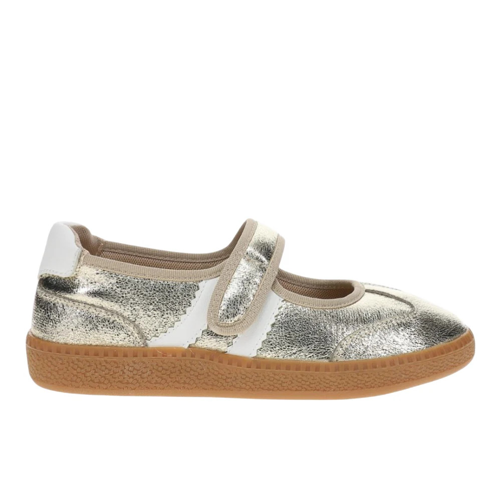Shop Gold Womens Calm Down Mary Jane Sneaker | Shoebacca