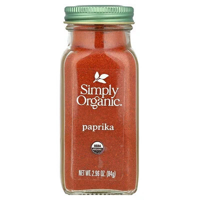Simply Organic, Paprika, 2.96 oz (84 g) | iHerb